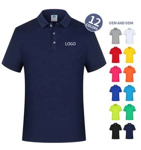Polo de manga corta para hombre, superventas, muy suave, 180G, tela similar al algodón, transpirable, estilo informal, patrón sólido, precio - Product Image 3