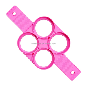 <span class=keywords><strong>Moule</strong></span> à crêpes <span class=keywords><strong>Moule</strong></span> à oeufs frits <span class=keywords><strong>Moule</strong></span> à crêpes en <span class=keywords><strong>silicone</strong></span> réutilisable avec 4 cavités - Product Image 1