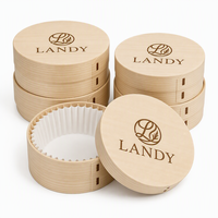 Boîte à charcuterie en bois de pin naturel durable de qualité supérieure avec logo personnalisé, plateau divisé, étui de service pour la restauration professionnelle