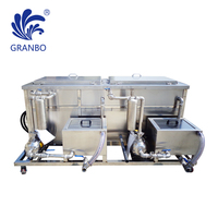 Nettoyeur à ultrasons industriel 264L 3000W pour pièces industrielles, injecteurs électriques, bougies d'allumage, pièces détachées, machine de nettoyage à ultrasons fabriquée