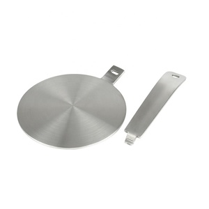 Plaque diffuseur de chaleur en acier inoxydable, adaptateur à induction avec poignée amovible pour transfert de chaleur par induction – Meilleures ventes - Product Image 6