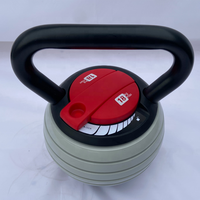 Kettlebell réglable en fonte, personnalisable, durable et universelle pour l'entraînement de force, la musculation et le fitness