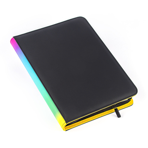 NOUVEAU Classeur à fermeture éclair Vault ME1 X, classeur de cartes à 9 pochettes, <span class=keywords><strong>Pokémon</strong></span> Mega Evolutions, couleur <span class=keywords><strong>d</strong></span>égradée, classeur de cartes TCG - Product Image 3