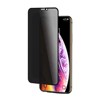 Protection d'écran en verre trempé anti-espion 2.5D ultra-mince de qualité supérieure, compatible avec les coques, pour smartphones professionnels