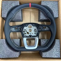 Volant de voiture en cuir pour Audi B8 B9 C8 C6 C7 S7 S4 A3 A4 A5 A6 A7 A8 Q3 Q5 Q7 R8 RS3 RS5 TTRS Accessoires de voiture