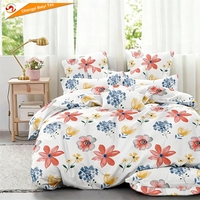 Parure de lit enfant en microfibre polyester/coton imprimée, 3/4 pièces, draps et couvre-lit pour écoliers, draps enfant, draps grands formats