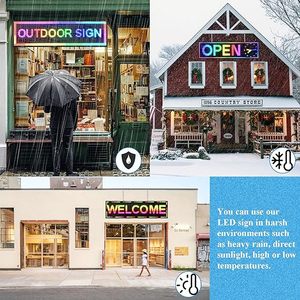 Ngoài trời LED kỹ thuật số dấu hiệu hiển thị wifi điều khiển với độ sáng cao Scrolling LED Đăng lập trình cho cửa hàng kinh doanh Hội Đồng Quản Trị - Product Image 5