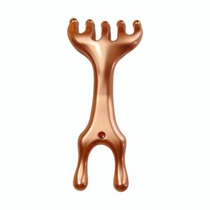 Masajeador Manual de Cuerpo Completo de Aleación de Zinc para Masaje Muscular, Masajeador de Cuero Cabelludo de Cinco Garras Gua Sha - Product Image 5