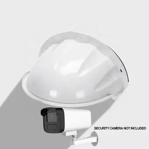 Trendy Hot Sale CCTV Security Camera Cover White ABS Outdoor Wifi Camera Top Enclosure Surveillance Camera Protective Housing