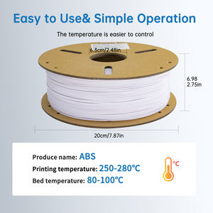 Filamento ABS LONQI de 1.75mm y 1kg, Material de Impresión 3D de Alta Resistencia al Impacto y al Calor, Bobina Duradera para Impresora 3D - Product Image 6