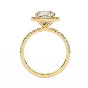 Best Quality Lab Grown Diamond Rings 10k to 18k Gold Claw Prong for Women - Product Image 5