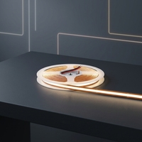 Bande LED COB en cuivre haute luminosité 3mm 24V avec télécommande USB IP20, lumière douce pour l'éclairage de paysages, de chambres et de meubles