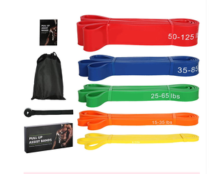 Bandes de traction, bandes de résistance, ensemble de bandes d'assistance pour tractions pour hommes et femmes - Product Image 2