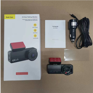 Wifi xe hộp đen 4k DVR Máy ảnh không thấm nước xe Dashcam Dash máy ảnh Dash Cam 4k phía trước và phía sau DVR Dash máy ảnh cho xe ô tô - Product Image 6