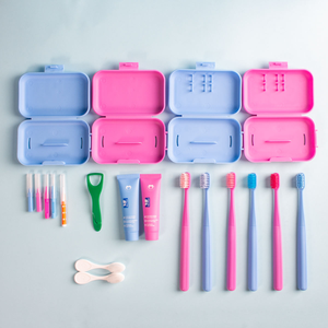 Kit de Soins Bucco-Dentaires Personnalisé avec Logo pour Usage Familial et Domestique, Brosse à Dents et Cure-Dents pour Voyage, Vente en Gros Usine - Product Image 2