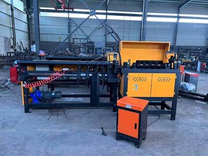 Machine semi-automatique à moteur haute productivité pour le redressement, le cintrage et la découpe de barres d'armature en acier inoxydable et en acier au carbone CNC - Product Image 3