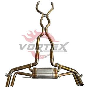 Escape Catback con Válvulas de Titanio Vortex para Mercedes-Benz AMG GLE 63 S 4.0T V8 2023-2026 con Control Remoto - Product Image 1