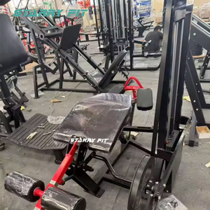 Máquina de <span class=keywords><strong>Curl</strong></span> de Piernas <span class=keywords><strong>Acostado</strong></span> con Peso Ajustable y Sistema de Pines Flexibles Starry Fit para Ejercicios de Brazos - Product Image 6