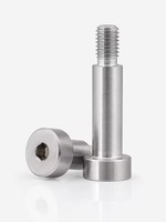Bon prix vente directe d'usine M4 M6 acier inoxydable SUS304 SUS316 SUS316L vis à épaulement de polissage simples boulon à tête ISO7379