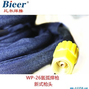 Wp26 10M Air Cooled TIG Welding Torch With Copper Wire Main Pipe Angled Head For Welding - Product Image 2