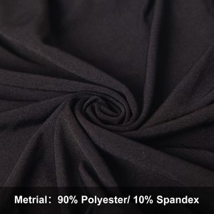 Fábrica al por mayor Simple silla plegable cubierta Universal elástico Oxford tela taburete cubierta para Hotel boda uso en el hogar hierro sólido - Product Image 3