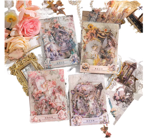 25 parça/paket yapışkan çıkartmalar sirkadiyen fantezi şiir serisi PET el kitabı kolaj DIY mesaj çıkartmaları - Product Image 1