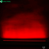 DC24V architectural 24W IP65 contour médias mur rondelle Pc corps adressable RGB Led Tube façade éclairage
