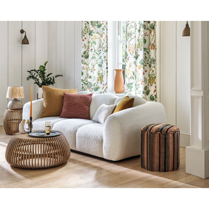 Divano in Tessuto Morbido Stile Nordico Moderno di Lusso per Soggiorno, Appartamento e Hotel - Product Image 3