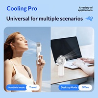 Ventilateurs portables humidificateurs à pulvérisation, mini-refroidisseurs d'été pour l'extérieur, moteur sans balais, faible bruit, fabriqués en Angleterre