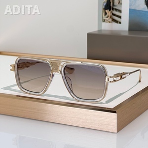 <span class=keywords><strong>ADITA</strong></span> GRAND DECADE TWO Gafas de Sol de Alta Calidad para Hombre y Mujer, Diseño Clásico Retro de Lujo, Acetato, UV400, con Caja - Product Image 5