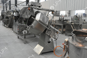 Tự động 50kg bát giác Tumbler gia vị trống máy với dầu phun ROTARY gia vị <span class=keywords><strong>l</strong></span>ớp phủ máy - Product Image 4