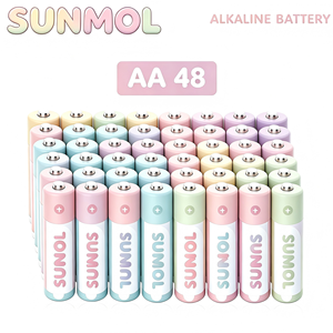 Piles AA alcalines 1,5 V, double pile AA, longue durée de vie, piles AA pour réveils, télécommandes, jouets, appareils électroniques - Product Image 1