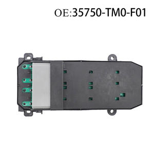 Interruptor de Elevalunas Eléctrico 35750-TM0-F01 para Honda City Fit, Material ABS para Elevalunas Eléctricos - Product Image 1