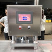 Machine à poudre pressée de bas en haut semi-automatique cosmétique Palette de correcteur d'ombre à paupières mettant en évidence la machine de compression de poudre