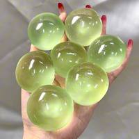 Balle anti-stress sensorielle en silicone TPE souple, faite à la main, à l'huile de coco, jouet amusant pour soulager le stress, boîte colorée, cadeaux pour fêtes d'anniversaire