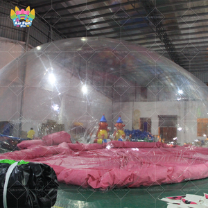Amusement extérieur Portable PVC Transparent <span class=keywords><strong>Gonflable</strong></span> Boule De Neige Bulle Pelouse Tente <span class=keywords><strong>Ballon</strong></span> Géant Globe Château - Product Image 3