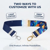 Lanière en nylon personnalisée avec impression décorative, avec cordon ou clip métallique, logo personnalisé, lanière promotionnelle
