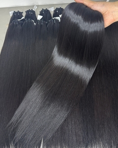ผมเวียดนามแบบ Double Drawn Cuticle Aligned Genius Weft เส้นผมมนุษย์แท้  บางเฉียบ มองไม่เห็นรอยต่อ Genius Hair Extension - Product Image 1