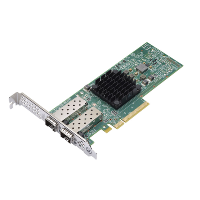 Broadcom 57414 Dual Port 10/25GbE SFP28 Adapter PCIe Low Profile V2 External Wired in Stock for Server