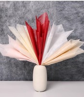 Kertas Pembungkus Ekstraktif Milk Cotton, Bahan Kertas Kemasan Tahan Air, Pembungkus Bunga Toko Bunga, Milk Cotton Bundle Liner