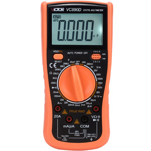 핫 세일 빅터 디지털 <span class=keywords><strong>VC890D</strong></span> 수동 범위 고정밀 핸드 헬드 멀티 미터 커패시터 화상 증거 디지털 디스플레이 멀티 미터 - Product Image 1