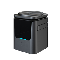 Station de charge sans fil pliable 3 en 1 15w 3 en 1 Cube pliable rotatif Chargeur sans fil Support de charge magnétique pour iPhone