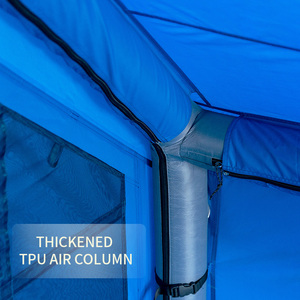 Nguồn Nhà Máy Tùy Chỉnh <span class=keywords><strong>Inflatable</strong></span> Cabin Lều Cắm Trại Ngoài Trời Tinh Tế Lều Đơn Giản Và Nhanh Chóng Mở Lều - Product Image 5