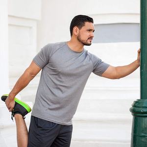 Camisetas Masculinas para Treino de Secagem Rápida, Performance, Manga Curta, Personalizadas para Homens Grandes, Camiseta 100% Poliéster - Product Image 4