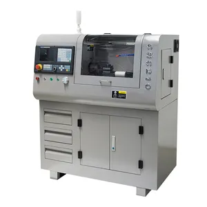 CNC210 금속 전동 취미 Benchtop 미니 CNC 선반 학교 훈련