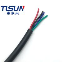 TLSUN CE-Zertifiziertes HF-YY 4-Adriges 0,5mm² Schleppkettenkabel für Servomotoren