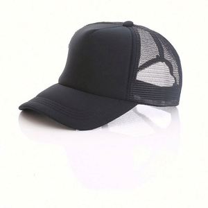 OEM Custom Your Own Logo Outdoor Fashion Trucker Cap Pink 6-Panel Mesh 3D Embroidered Patch Bulk Embroidery Trucker <b>Hat</b> - Product Image 2