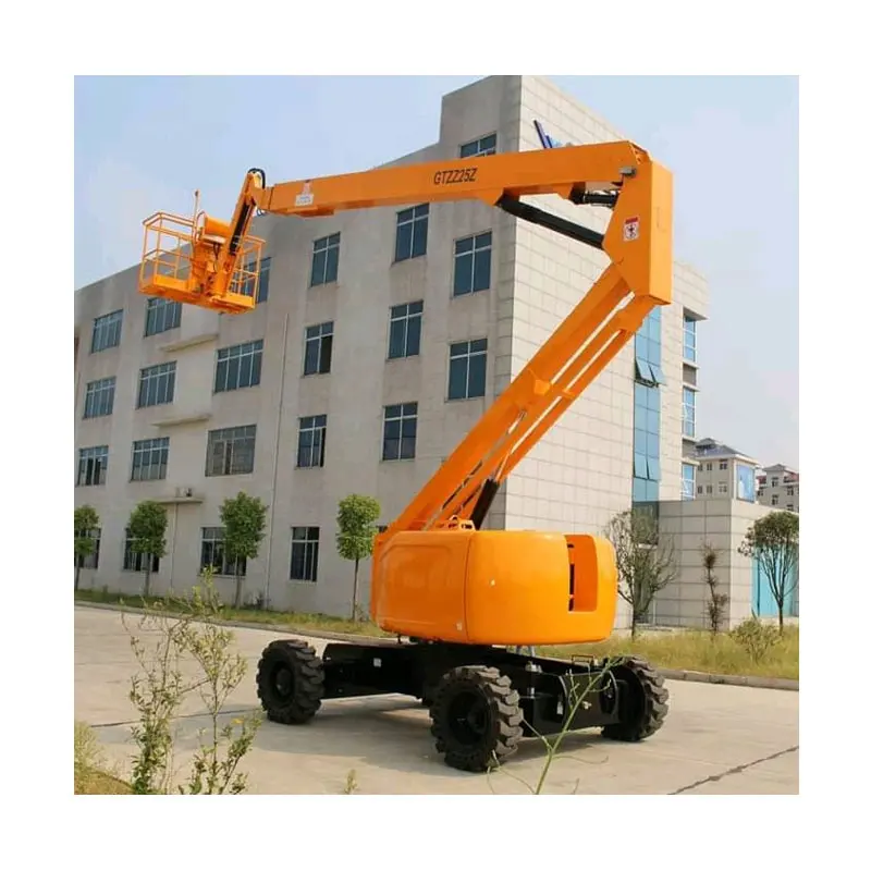 Cherry picker người đàn ông nâng thiết bị mở rộng Telescopic 25m tự hành Boom Lift