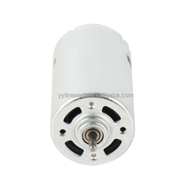 RS560/RS565 Customized Permanent Magnet 36mm Micro Brushed DC Motor 18V 16852RPM 82.39W for Home Appliance Fan Smart Home Use