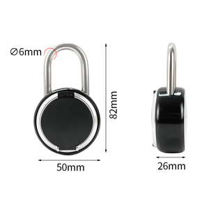 Blj Hoge Kwaliteit Waterdichte Wifi Vingerafdruk Hangslot Keyless Usb Opladen Zink Legering Smart Lock Hoge Beveiliging Keyless Entry - Product Image 6